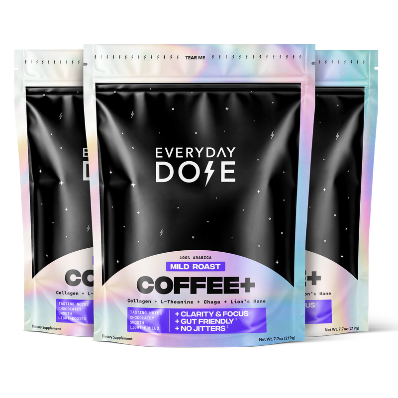 Coffee+ Mild Roast (90 Servings) - Premium Routine Set